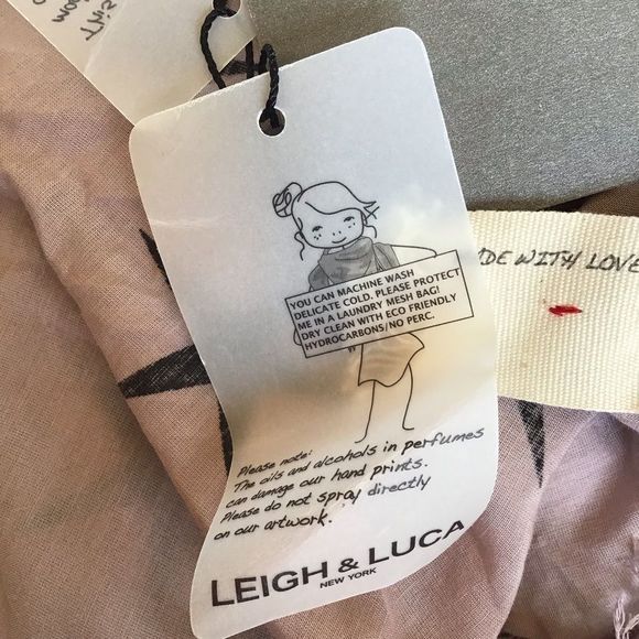NWT Leigh & Luca Star Ombré Scarf - Picture 7 of 8